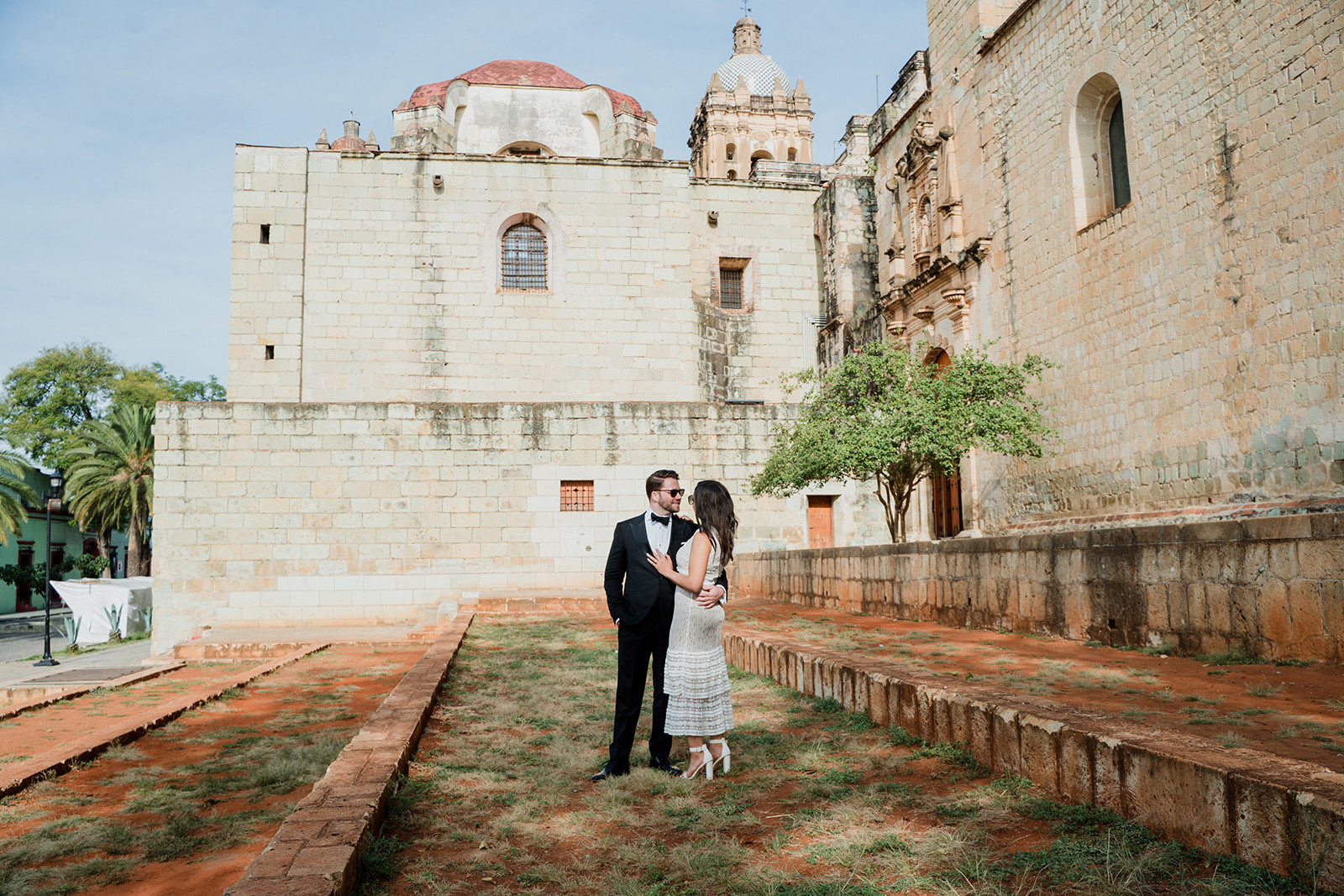Alejadra & Brian Sesión fotografica en Oaxaca